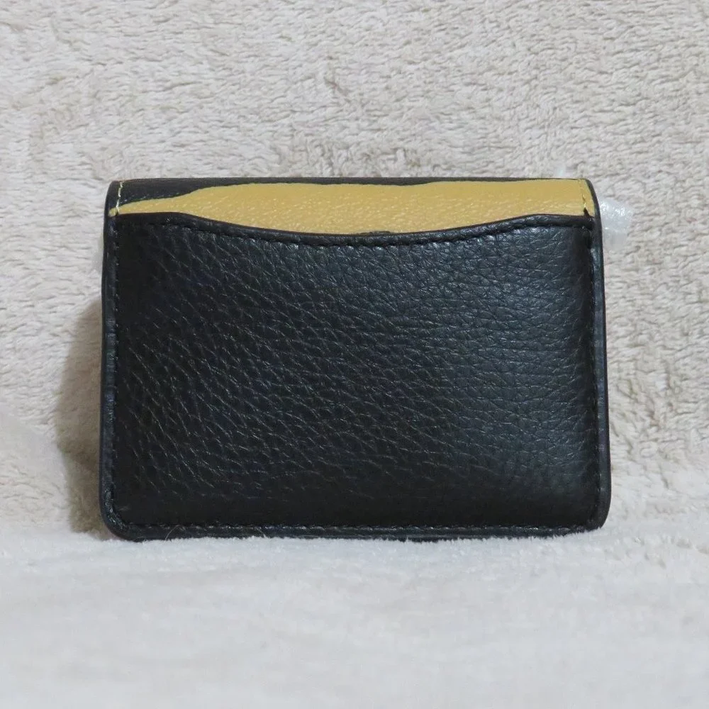 Coach Tiger Print Mini Wallet on a Chain (Honey/Black) - Picture 3 of 5